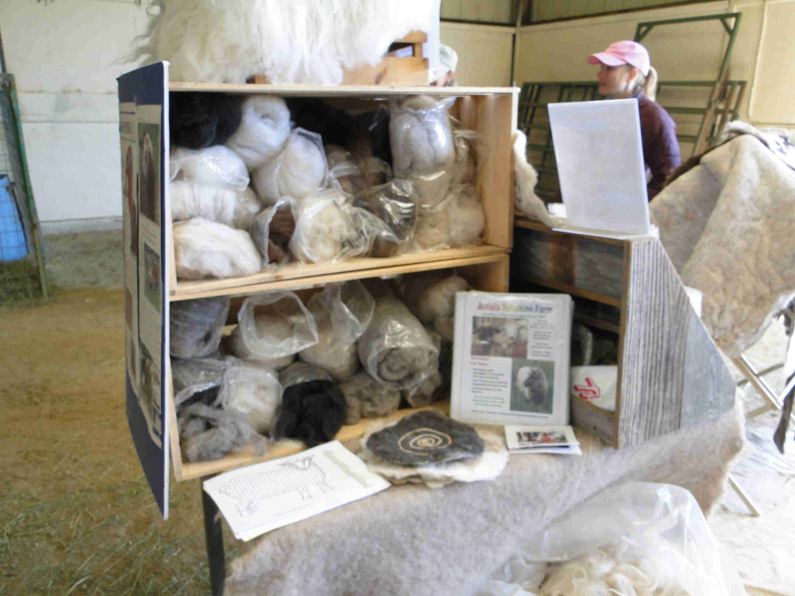 Drum Carded Wool